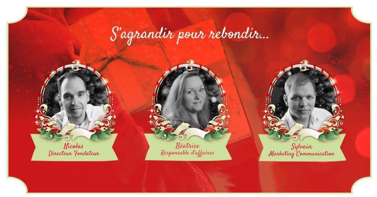 Nicolas, Béatrice et Sylvain, associés de PNCM