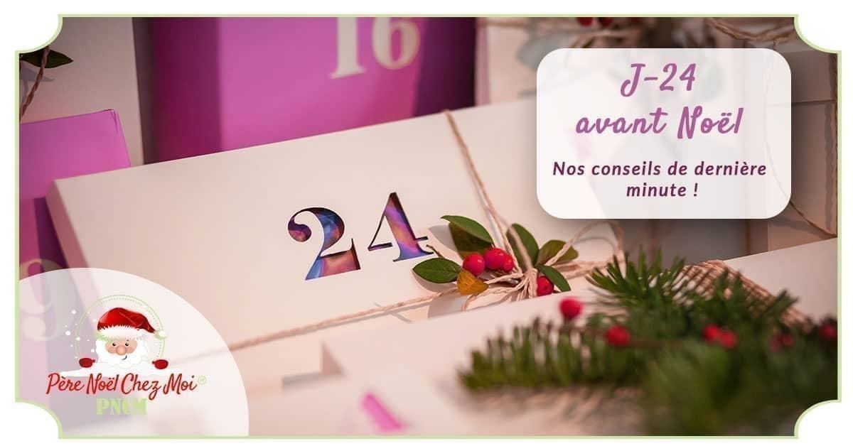Un menu avec écrit 24...