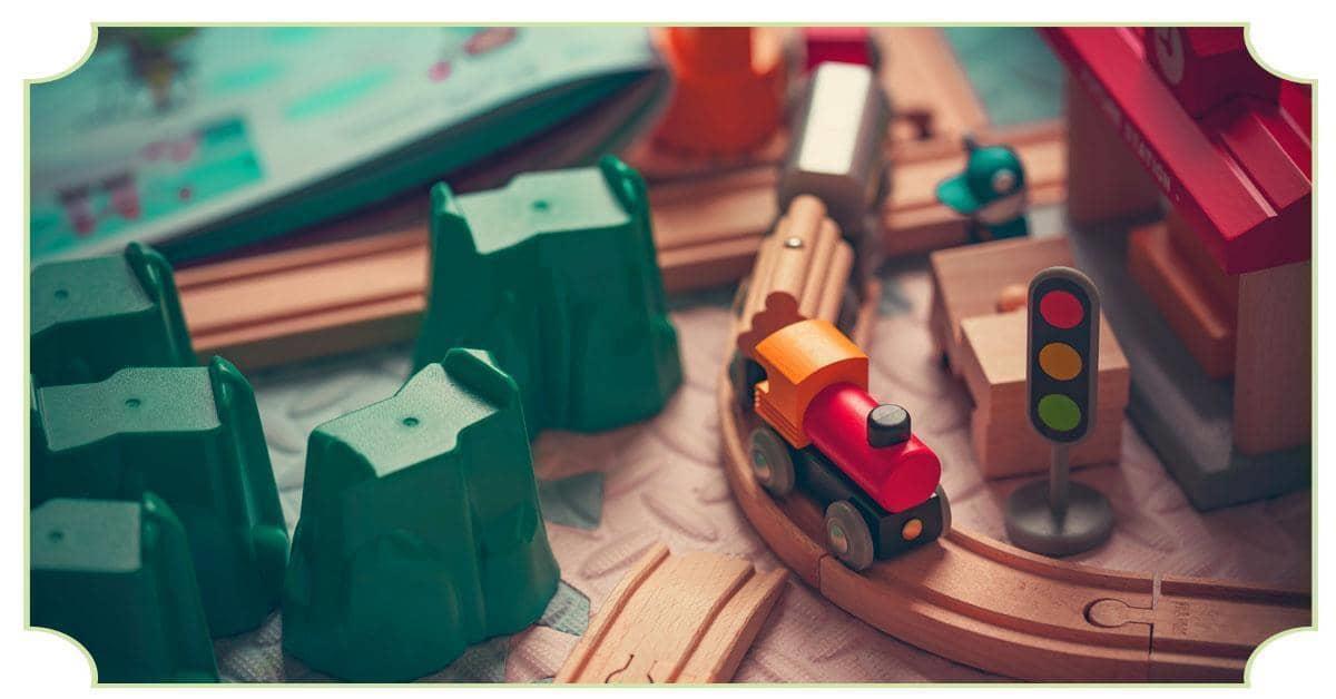 Des jouets en bois traditionnels